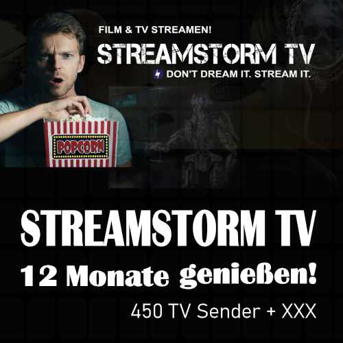 1. Advent: Streamstorm TV for 2 users